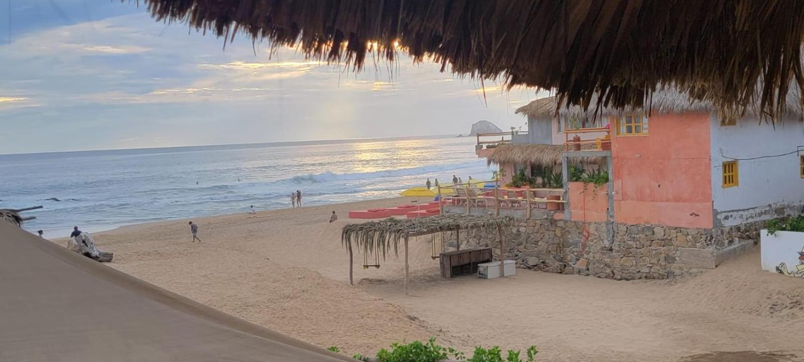 Restaurant Y Cabanas Chefy By Rotamundos Zipolite Exterior foto