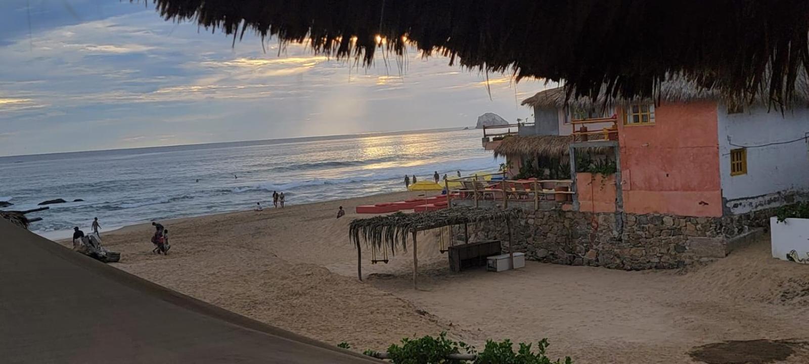 Restaurant Y Cabanas Chefy By Rotamundos Zipolite Exterior foto